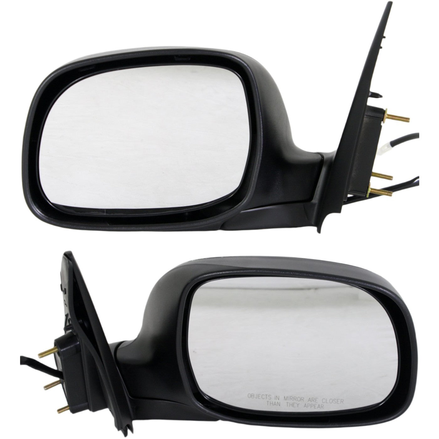 Power Mirror Set for Toyota Tundra Double Cab (2004–2006) Chrome