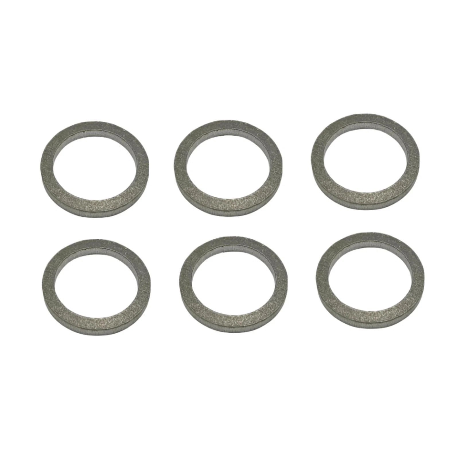 Set of 6 Oil Drain Plug Gaskets for Yamaha (90430-14M09-00, 90430-14228)