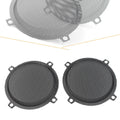 Black Wired Steel Mesh Speaker Grills for Harley Electra Glide
