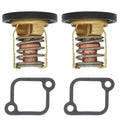 2X Thermostat Kit for Mercury Marine Outboard Motors 200-300 HP (18-3606)