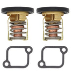2X Thermostat Kit for Mercury Marine Outboard Motors 200-300 HP (18-3606)