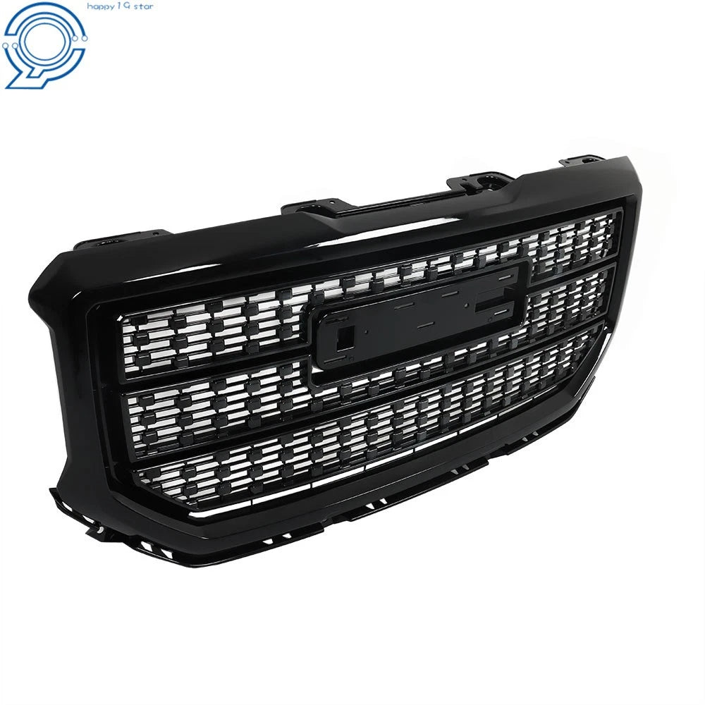 Black Mesh Front Bumper Grille for GMC Sierra 1500 (2016-2018)
