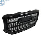 Black Mesh Front Bumper Grille for GMC Sierra 1500 (2016-2018)