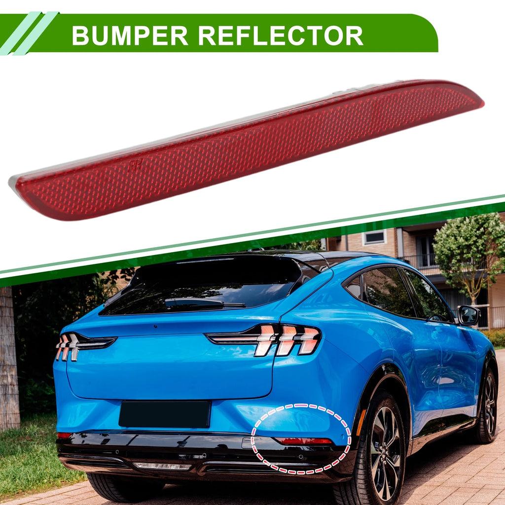 Bumper Reflector No.FR3Z15A448A for Ford Mustang (2015–2017) Red Right