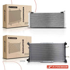 2 Radiator & AC Condenser Cooling Kit for Subaru Legacy (1995–1997)