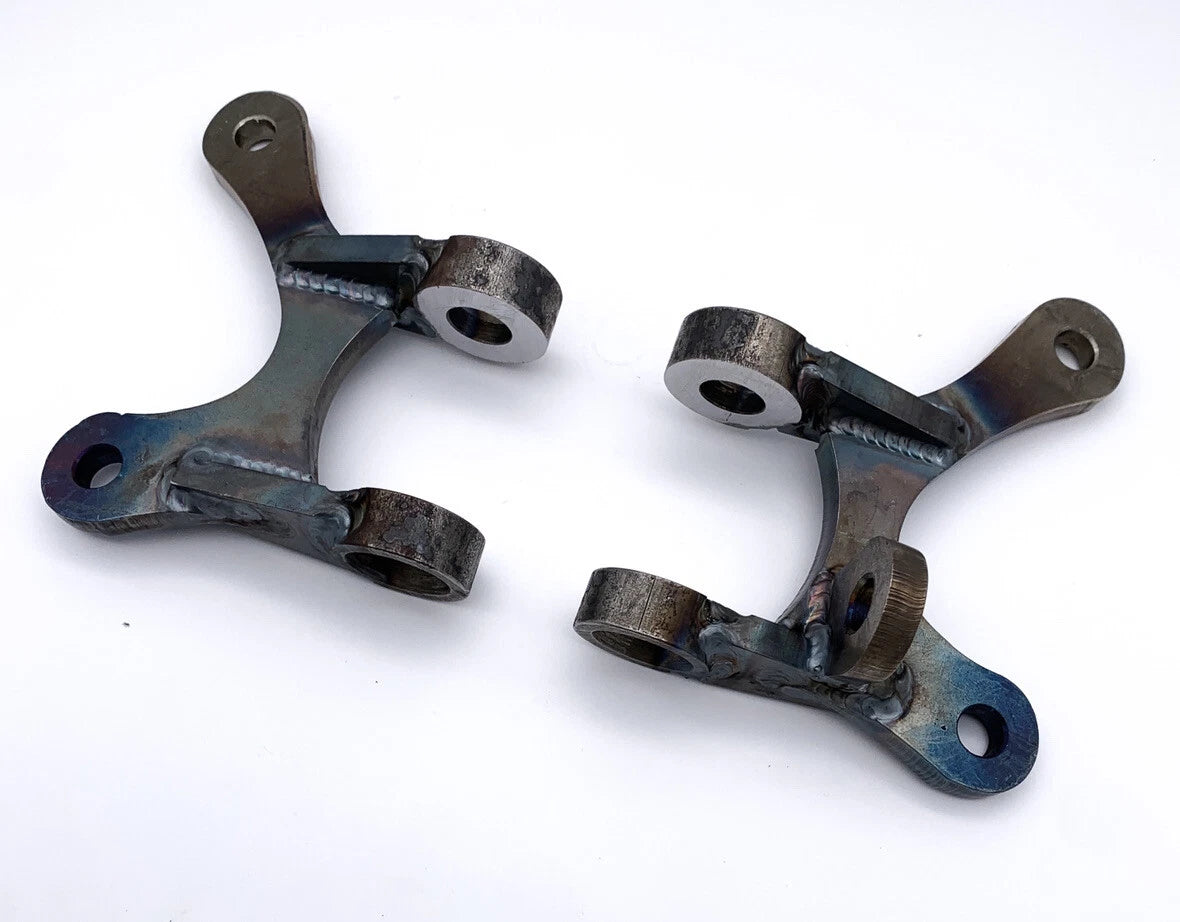 Hairpin Batwings Pair with Panhard Tab for Hot Rods (2-1/4 Inch)