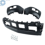Black Steel Front Bumper for Chevy Silverado 1500 (2014–2015) W/O Sensor Holes