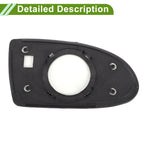 Left Side Mirror Glass Replacement for Hyundai Accent (2005–2009)