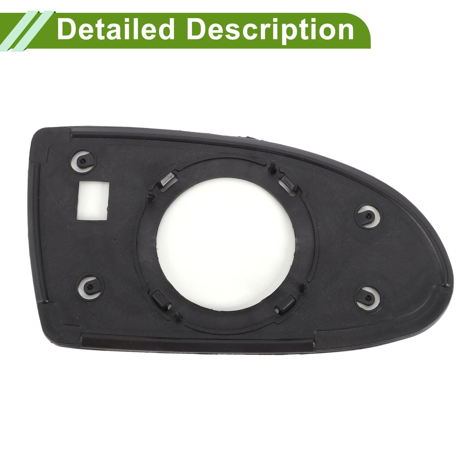 Left Side Mirror Glass Replacement for Hyundai Accent (2005–2009)