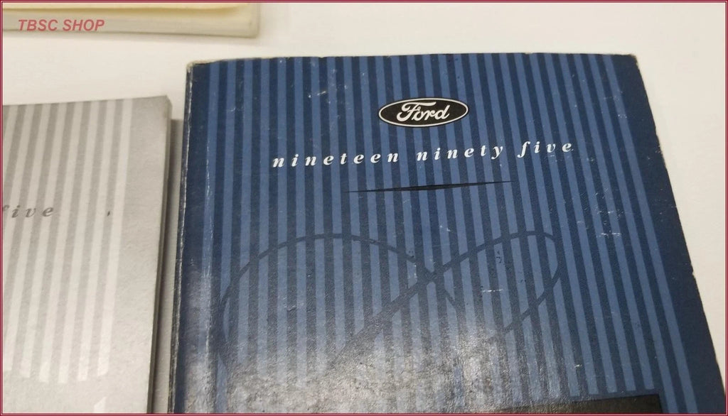 Owners Manual Kit with Case for Ford Crown Victoria (1995)