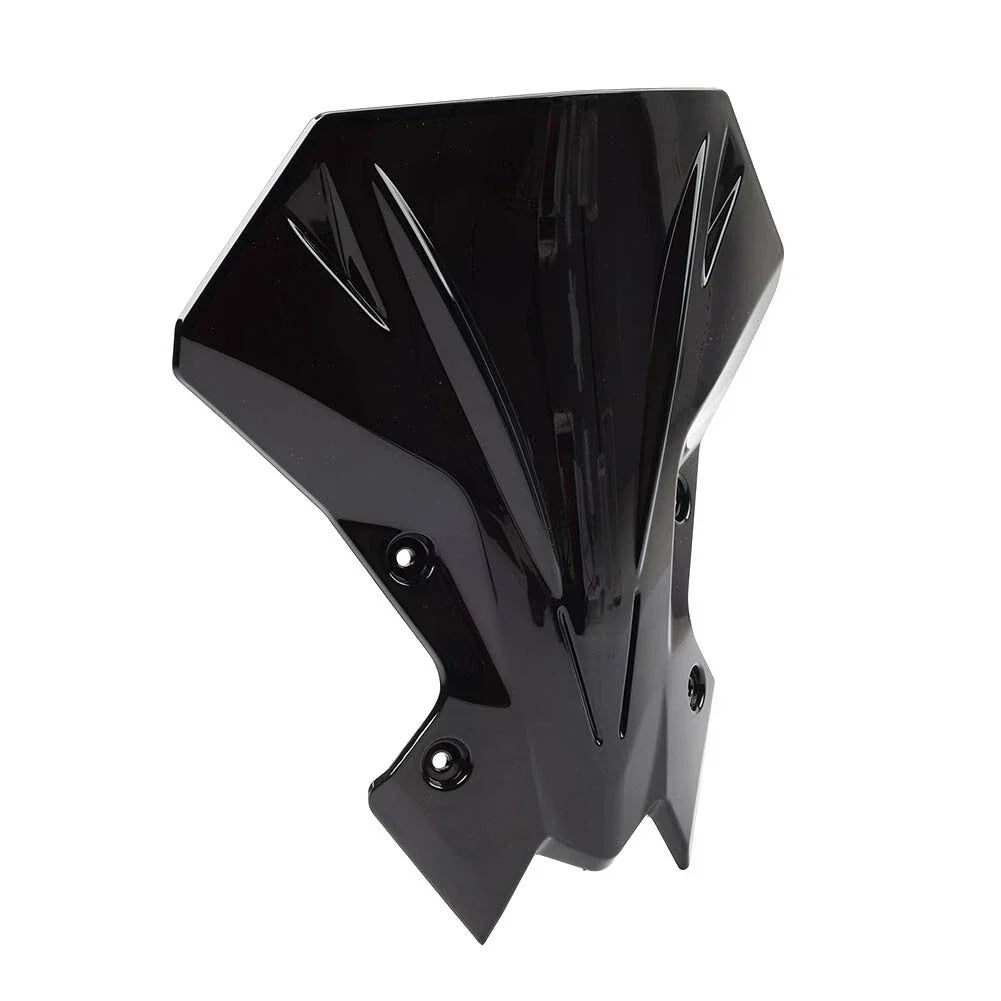 Black Windshield Visor Deflector for Kawasaki Z900 (2020-2024)