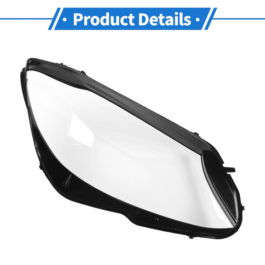 1 Pcs Headlight Lens Cover for Mercedes-Benz C-Class (2018–2020)