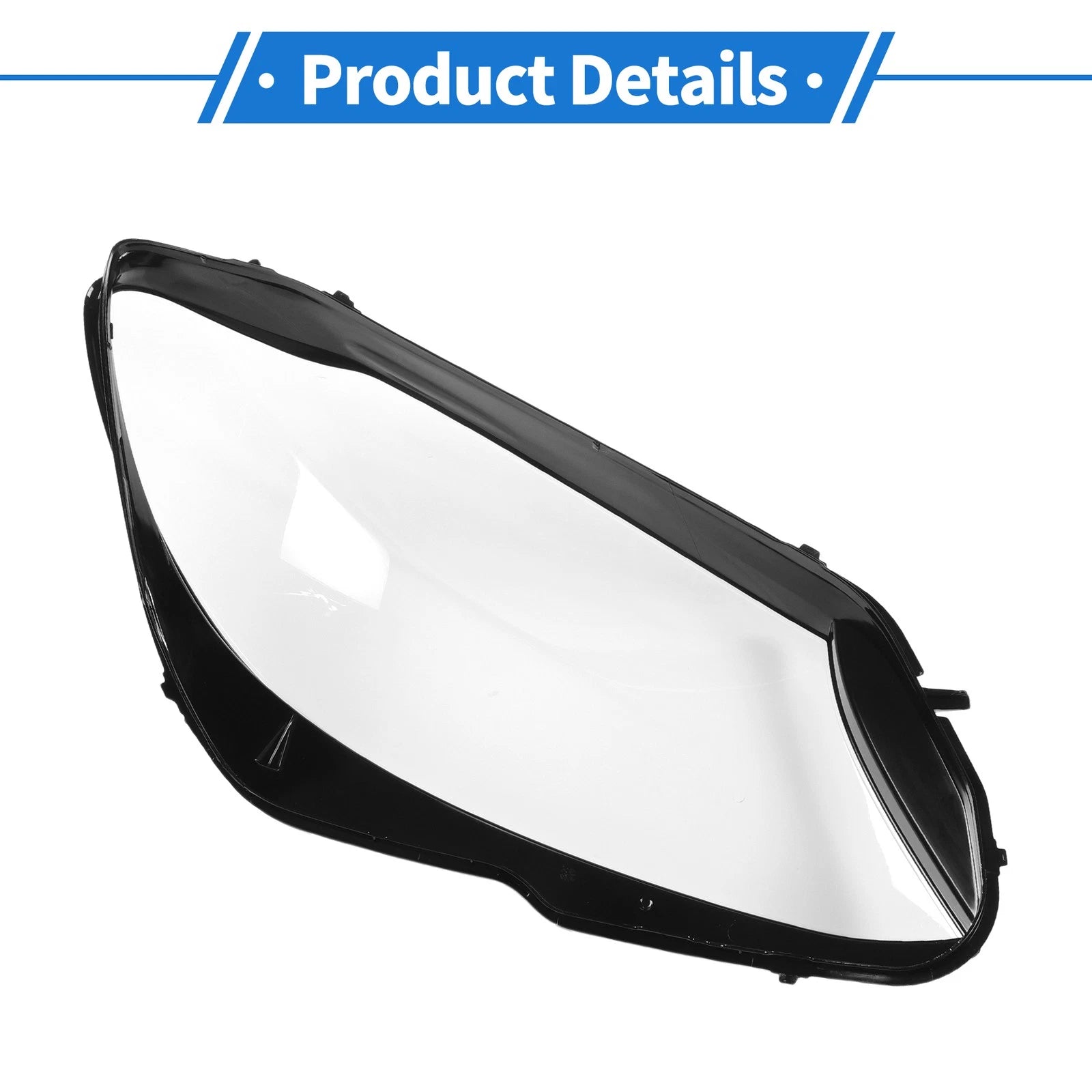 1 Pcs Headlight Lens Cover for Mercedes-Benz C-Class (2018–2020)