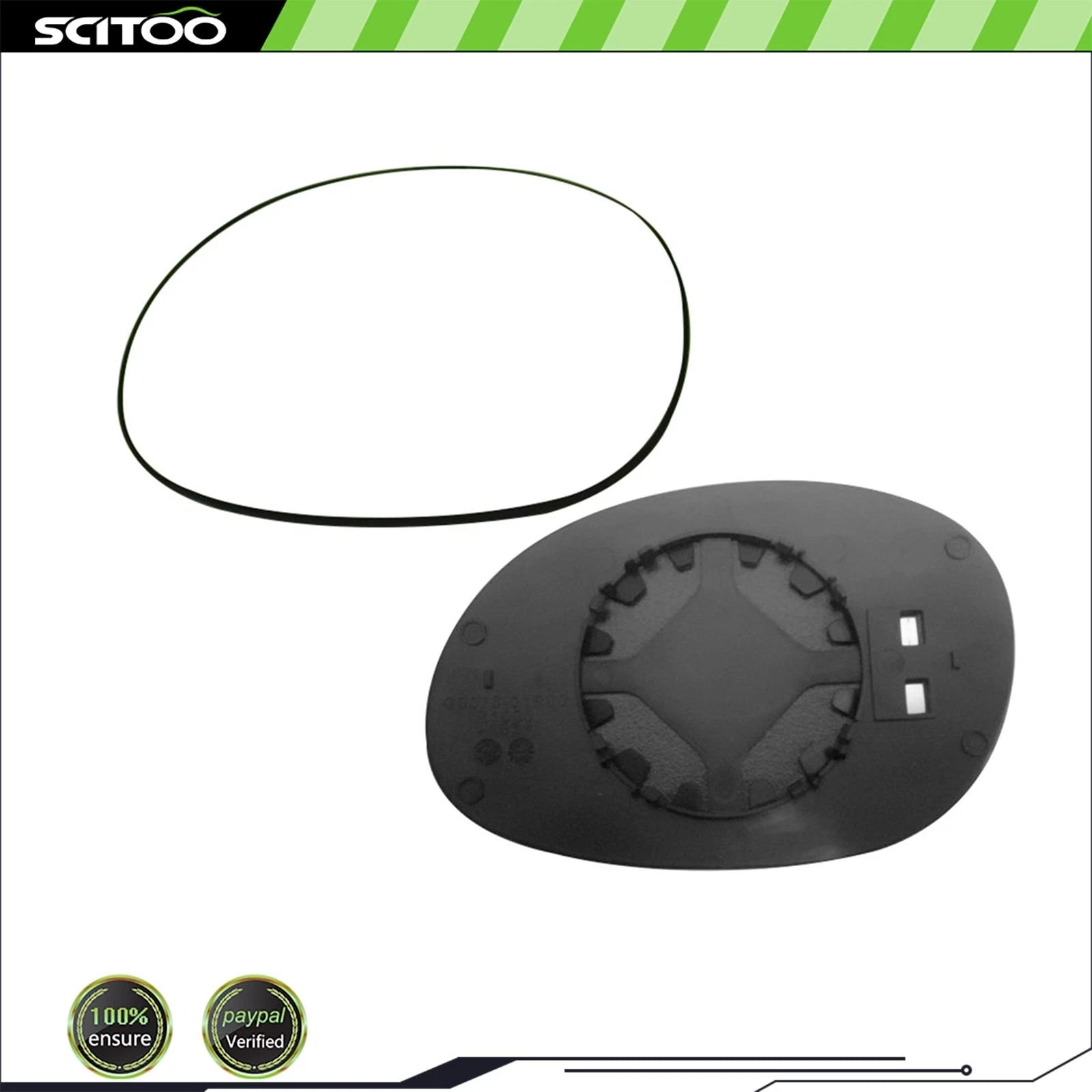 Mirror Glass Set for Chrysler PT Cruiser (2004–2010) LH & RH