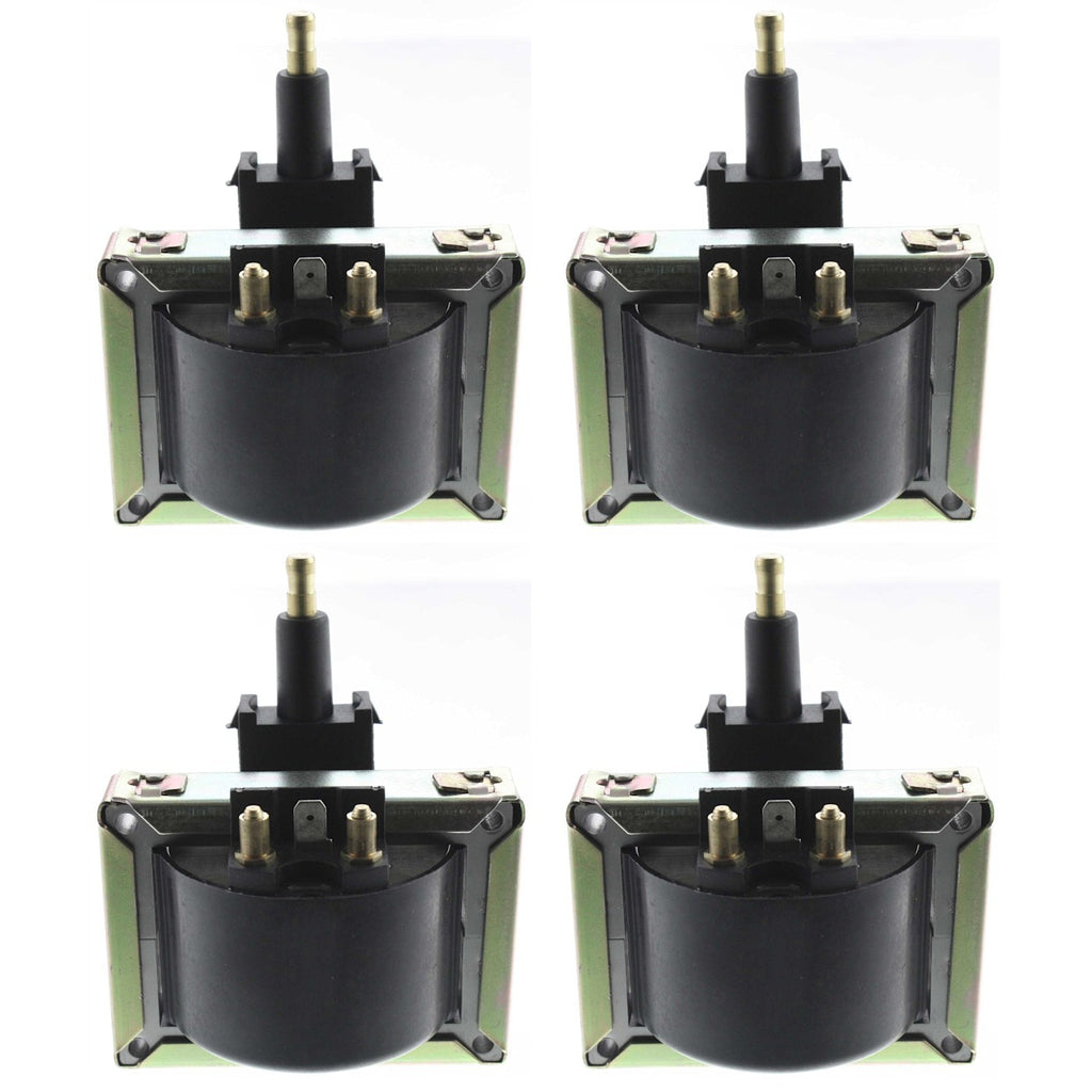 Set of 4 Ignition Coils for Jeep Wrangler YJ, Cherokee