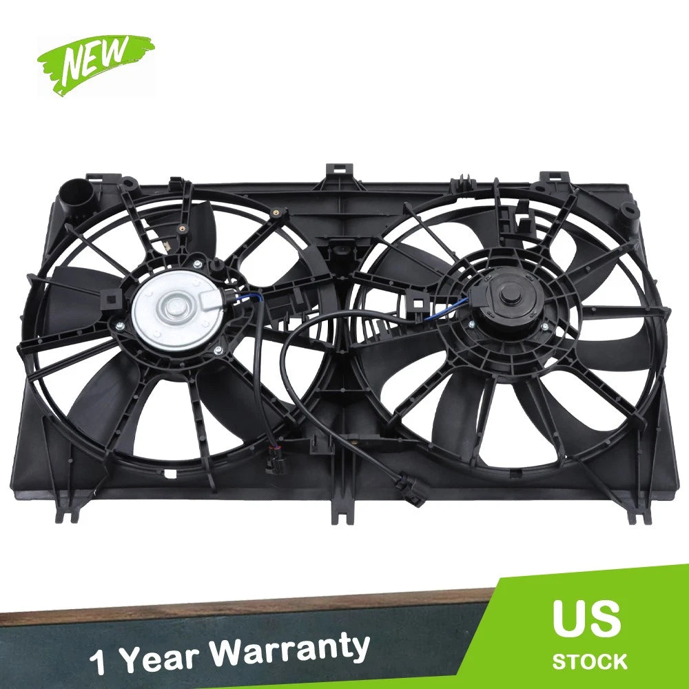 Dual Radiator Cooling Fan Assembly for Lexus GS350 (2013–2015) 1636131410