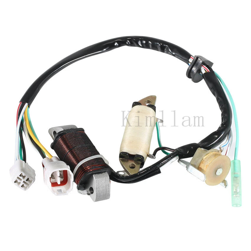 Stator Coil for Yamaha YFM 80 Badger 80 (1995–2001), Grizzly 80 (2005–2008), Raptor 80 (2002–2008)