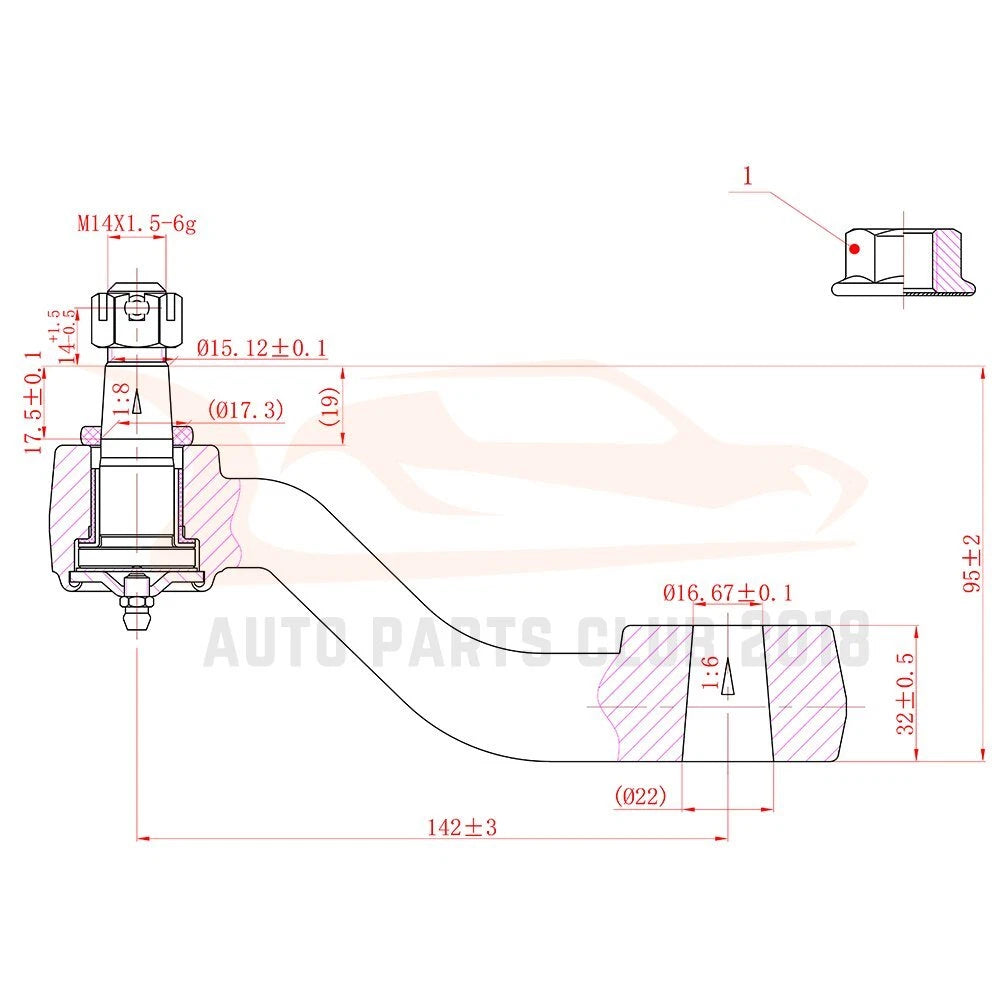 Set of 10 Steering and Suspension Kit for Chevy GMC Truck