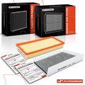 Engine & Activated Carbon Cabin Air Filter for Benz C55 AMG C230 (2006–2007)