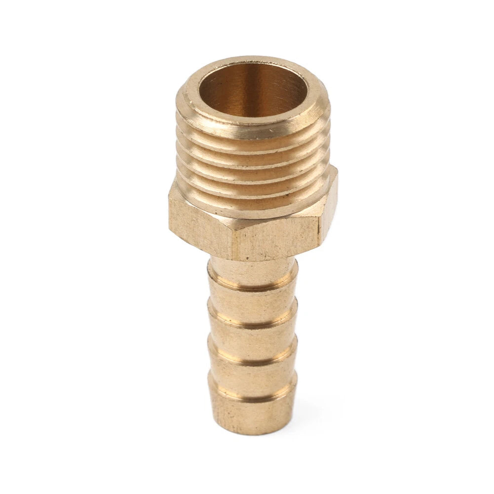 M14 Male Thread to 8mm Barb Hose Fitting Adapter Connector