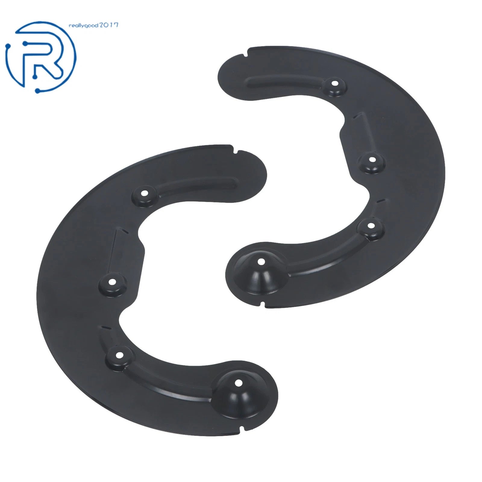 Set of 2 Front Brake Backing Plates for Ford F-150 (2004–2008)