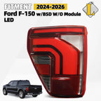 LED Tail Light for Ford F-150 (2024–2026) Left Driver W/BLIS 10 Pins