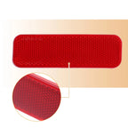 Driver Side Rear Bumper Reflector for Ford Transit (2014–2023) BK2Z-13A565-A Red ABS