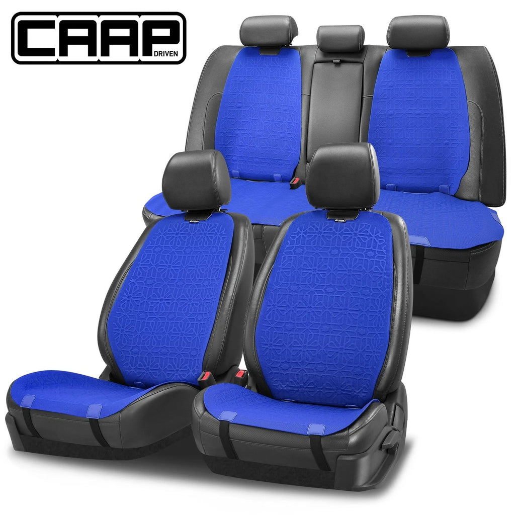 Set of 4 Universal Protex Series Seat Covers for Car Truck - Blue