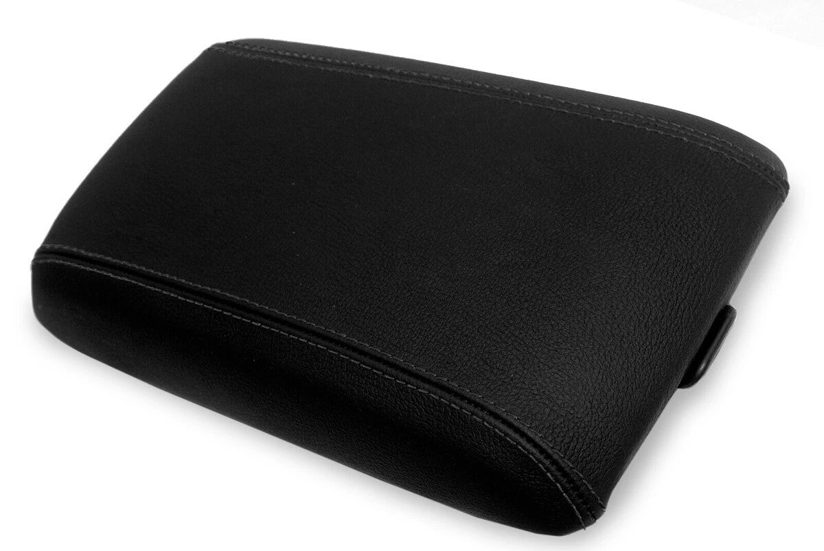 Leather Console Lid Armrest Cover for Pontiac GTO (2004–2006) Black