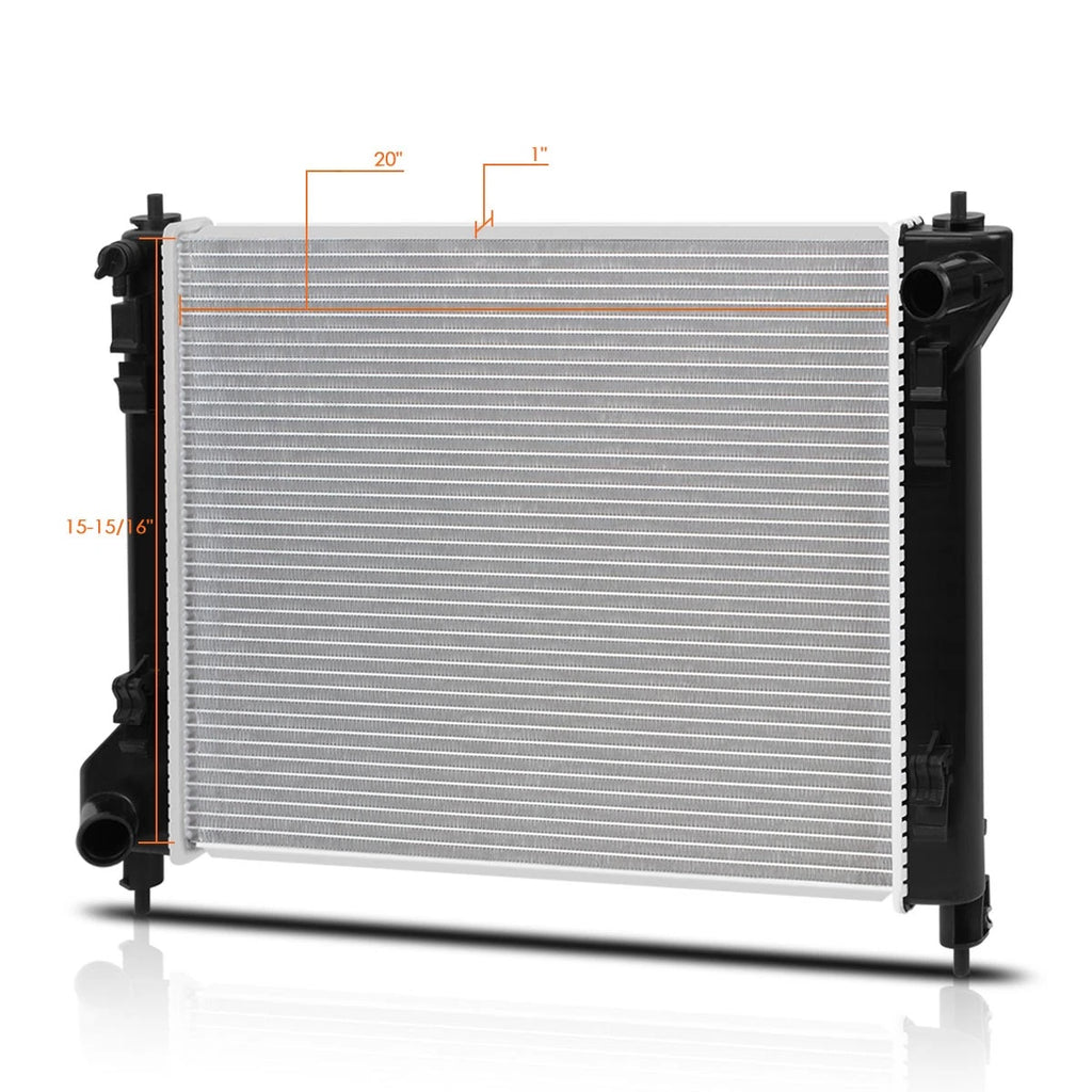OE Style Aluminum Radiator for Nissan Sentra 1.6L/1.8L (2013–2018) DPI-13365