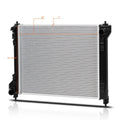 OE Style Aluminum Radiator for Nissan Sentra 1.6L/1.8L (2013–2018) DPI-13365
