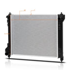 OE Style Aluminum Radiator for Nissan Sentra 1.6L/1.8L (2013–2018) DPI-13365