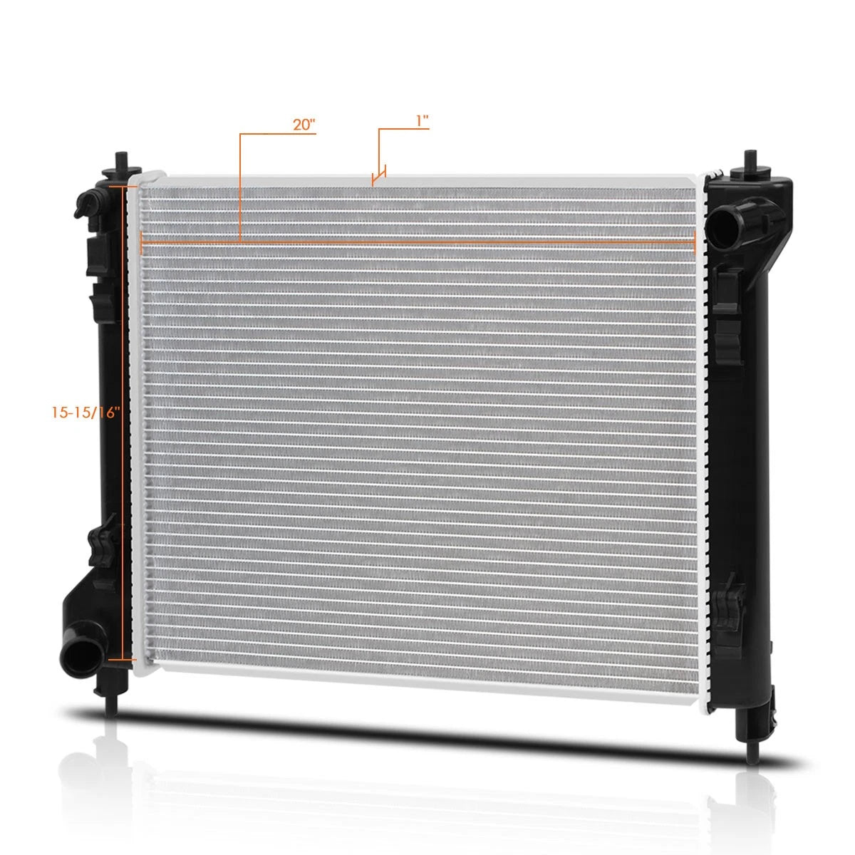 OE Style Aluminum Radiator for Nissan Sentra 1.6L/1.8L (2013–2018) DPI-13365