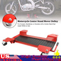 Motorcycle Centre Stand Dolly Trolley with 360° Casters (250kg Capacity)