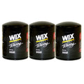 Set of 3 Engine Oil Filters for Ford, Nissan, Toyota, Volvo (Wix Racing)