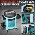 Rolling Stool for Mechanics Tool Seat Garage (300lbs Capacity)