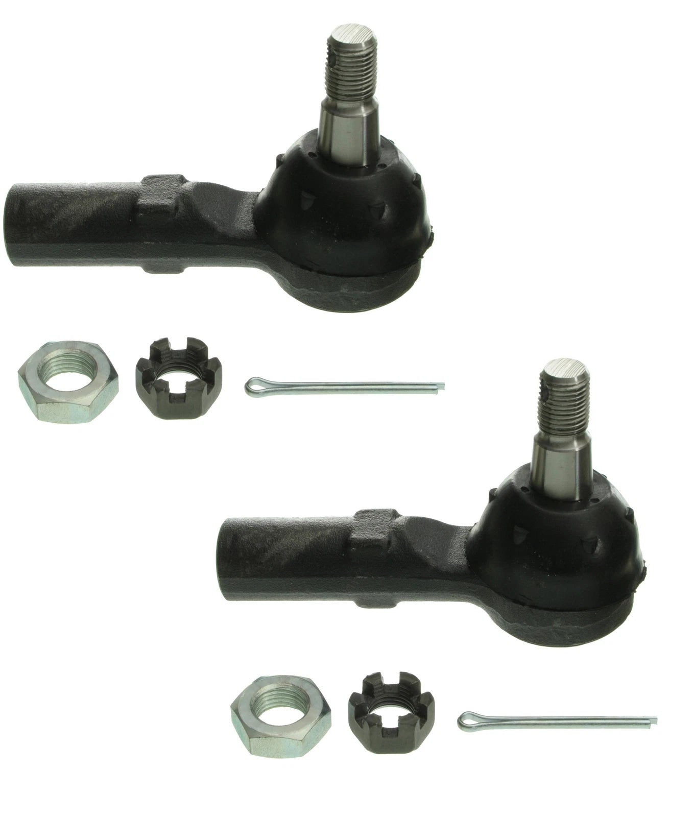 Set of 2 Outer Steering Tie Rod Ends for Ford Mustang II Pinto Mercury (1974–1980)
