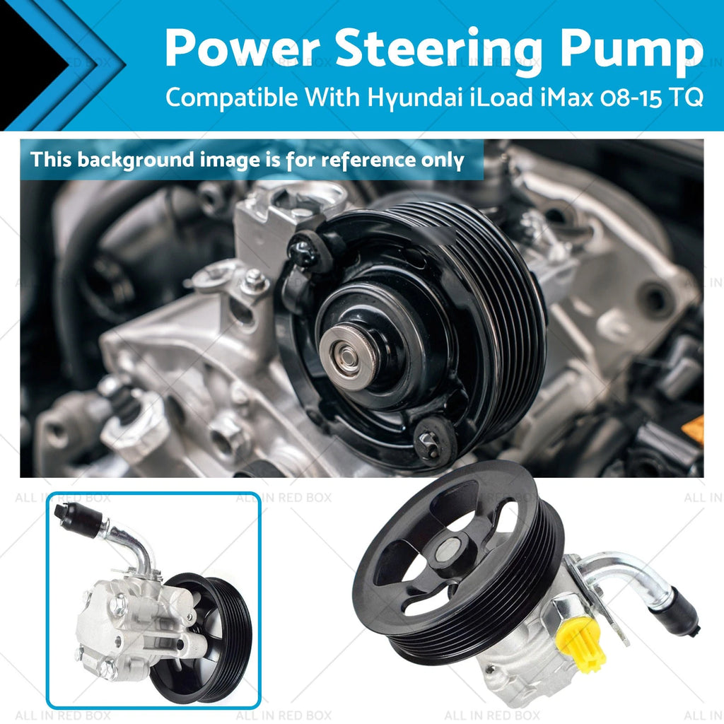 Power Steering Pump for Hyundai iLoad iMax (2008–2015) TQ 2.4 Petrol 4cyl