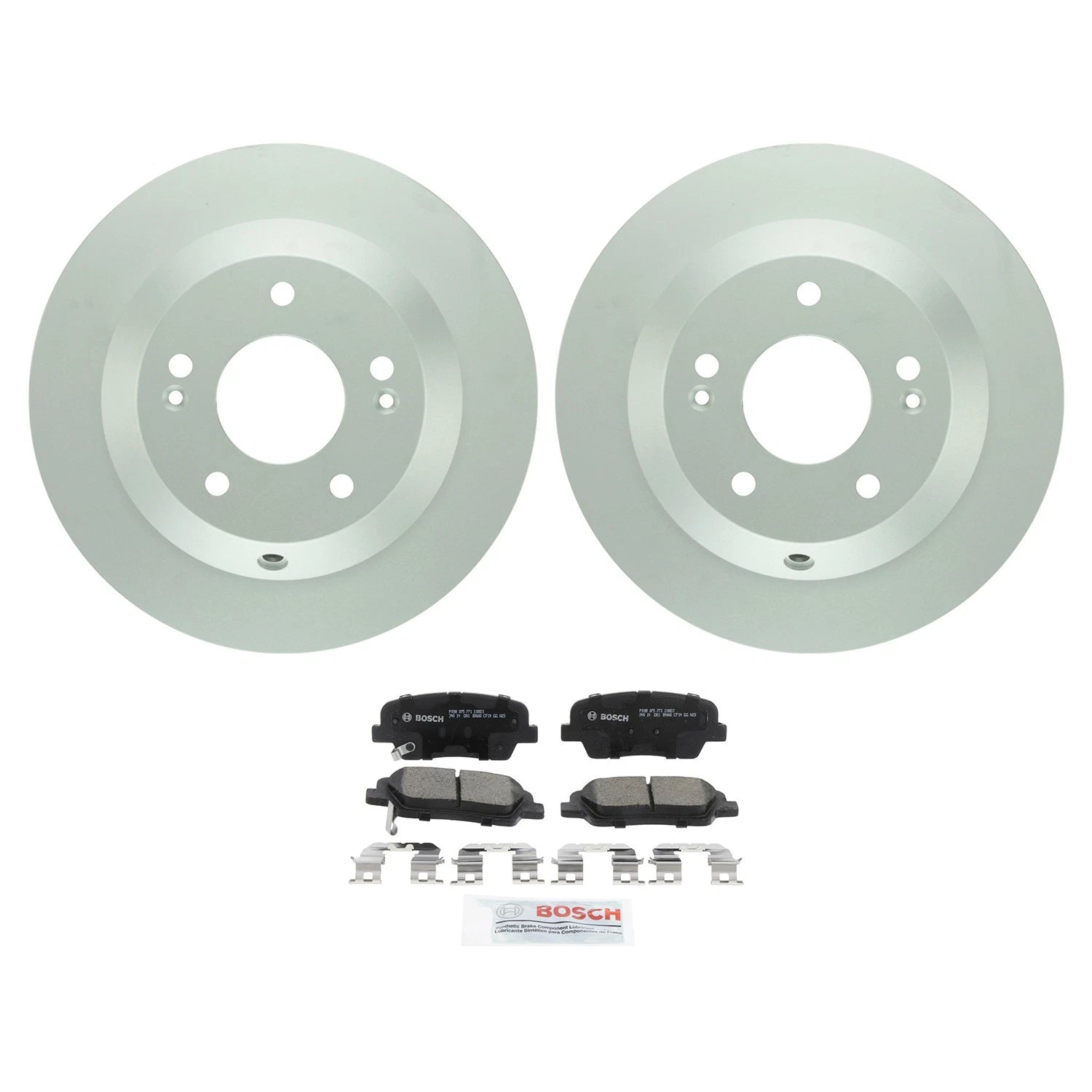 Bosch QuietCast Ceramic Disc Brake Pad Kit for Hyundai Santa Fe Sport (2013–2019)