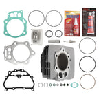 Top End Rebuild Kit Cylinder Piston for Honda TRX500 Foreman (2005–2011)