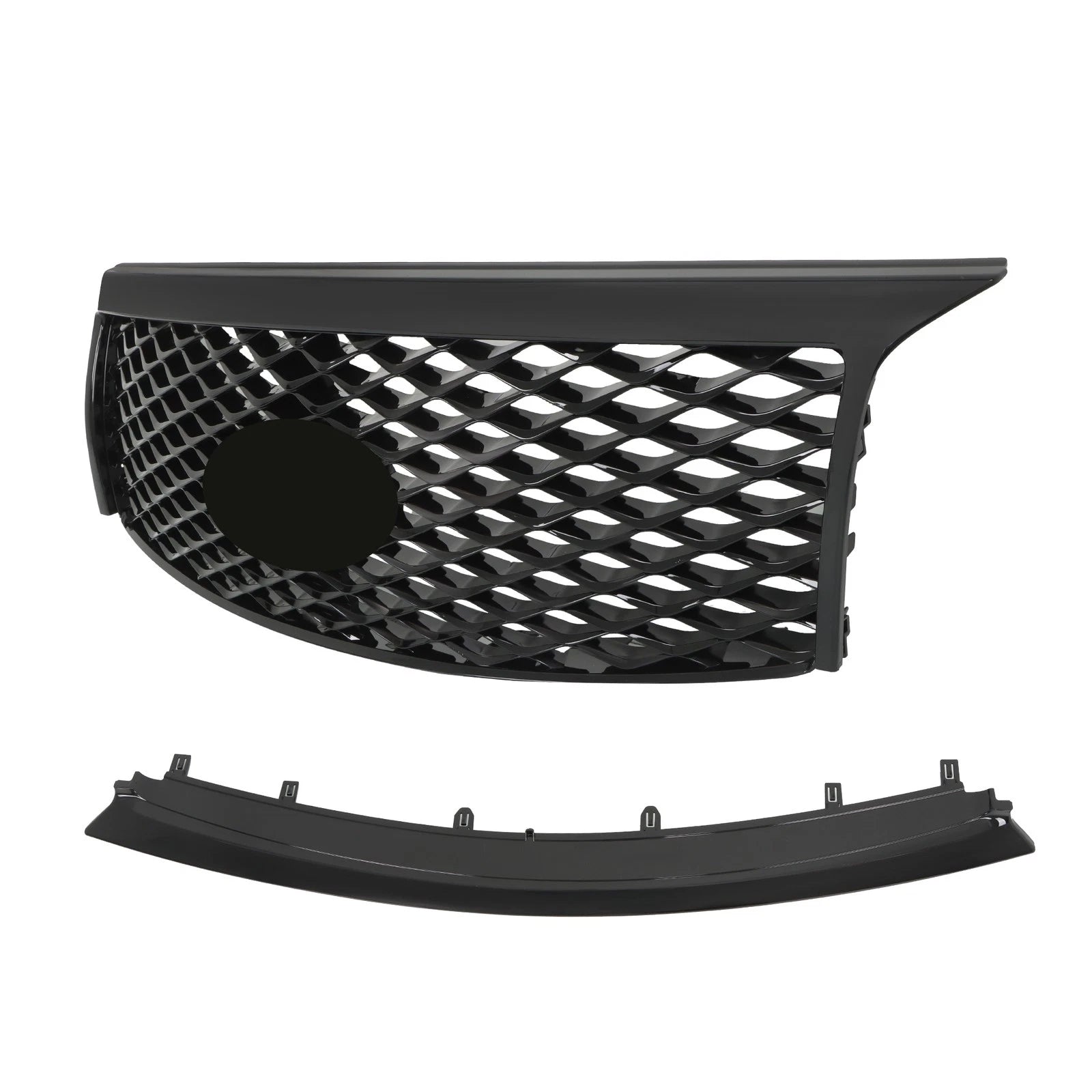 Front Upper Grille & Lower Bumper Trim for Infiniti QX80 (2015–2017)