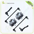 Front Wheel Hub & Bearings, Outer Tie Rods, Sway Bars for Infiniti FX35 FX45 (2003–2008)