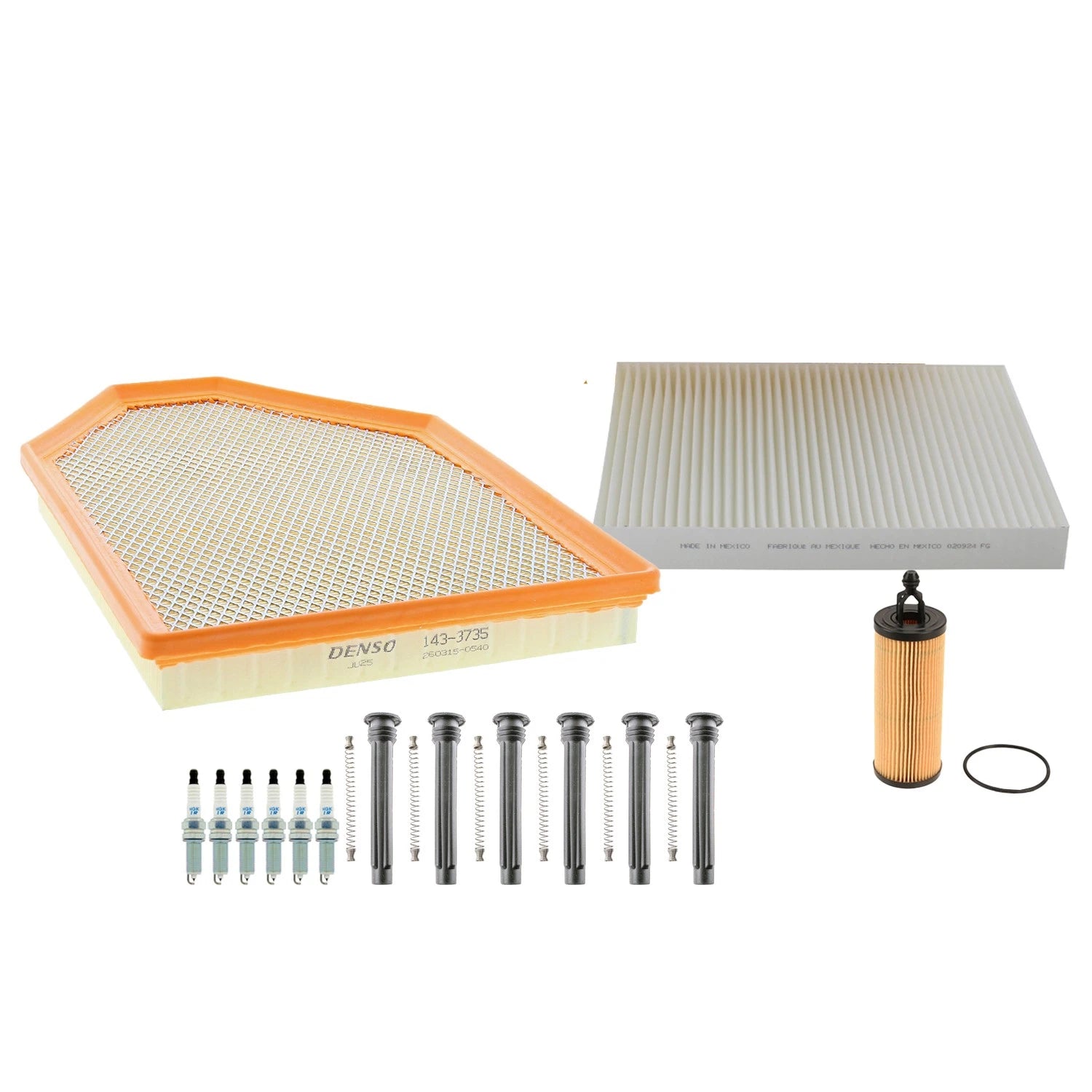 Tune Up Kit with NGK 6 Spark Plugs & Boots for Dodge Challenger Charger (2011–2023)