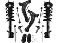 Front Strut Coil Spring Control Arm Tie Rod Kit for Mazda Tribute (2001–2007)