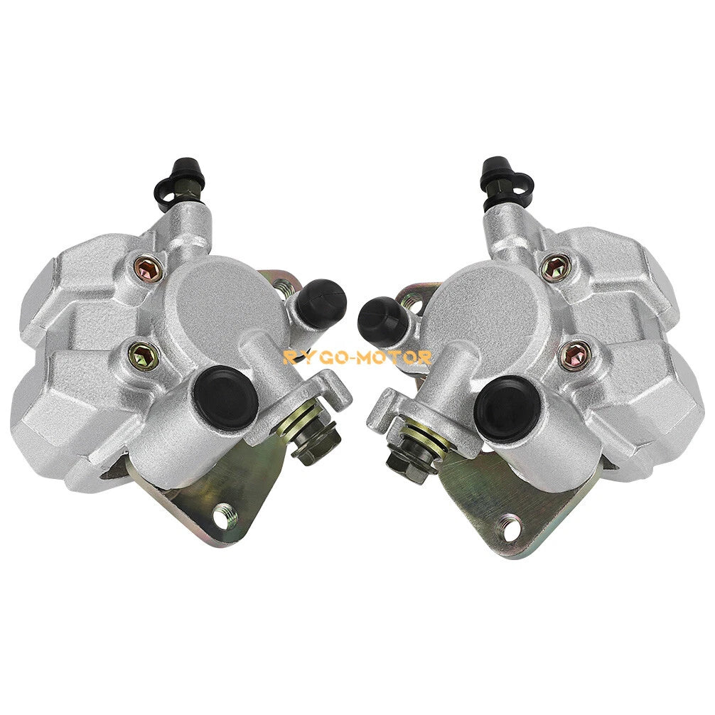 Front Left Right Brake Caliper & Pads for Yamaha Grizzly 600 660 (1999–2002)