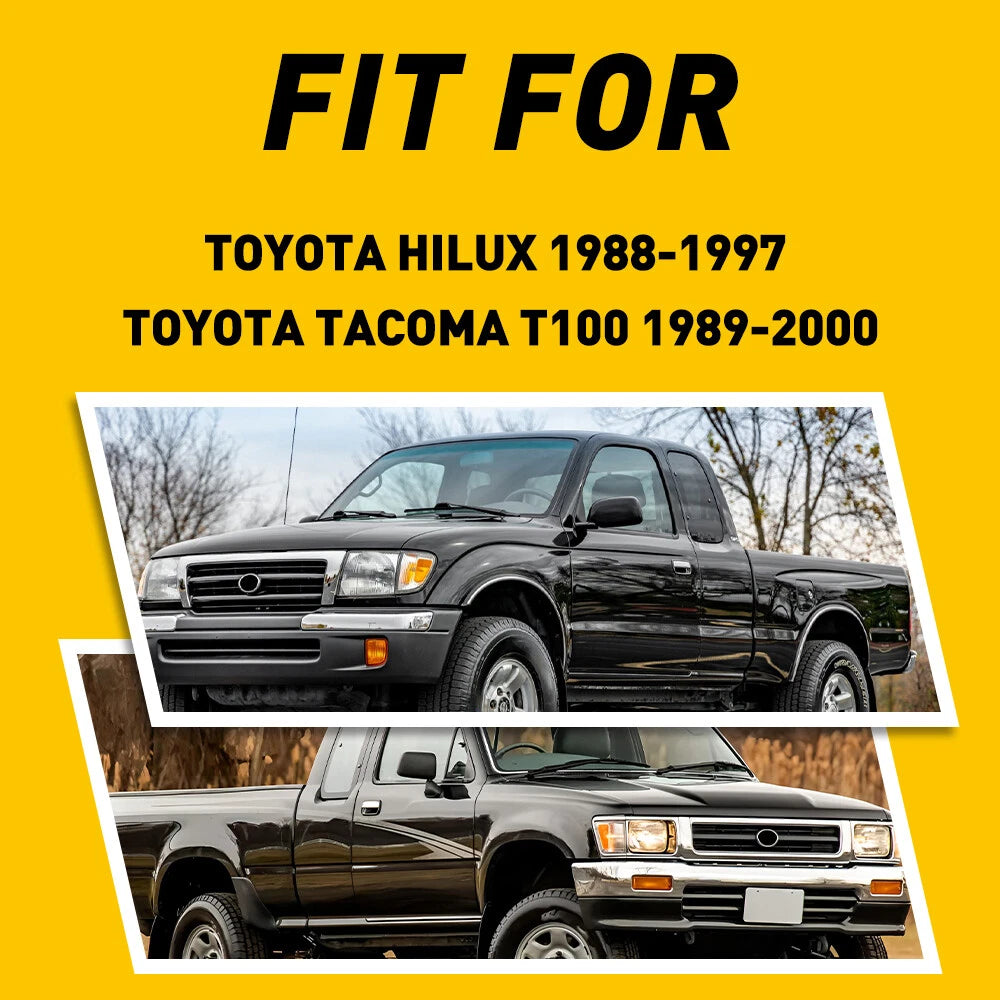 Pair Rear Quarter Window Latch Lock for Toyota Hilux Tacoma (1989–2000)