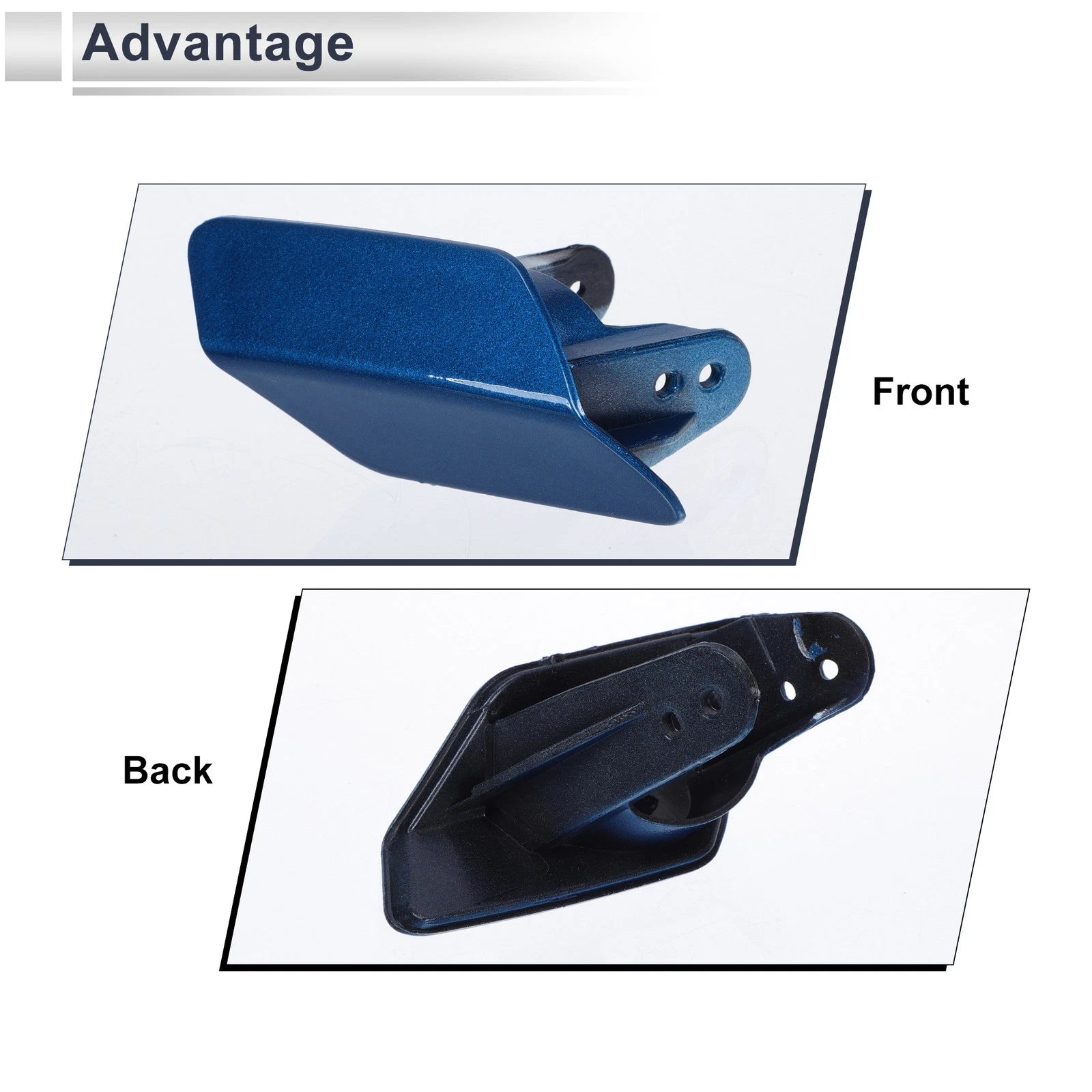 Headlight Washer Nozzle Cover Cap for BMW 320i (2012–2015) - Blue