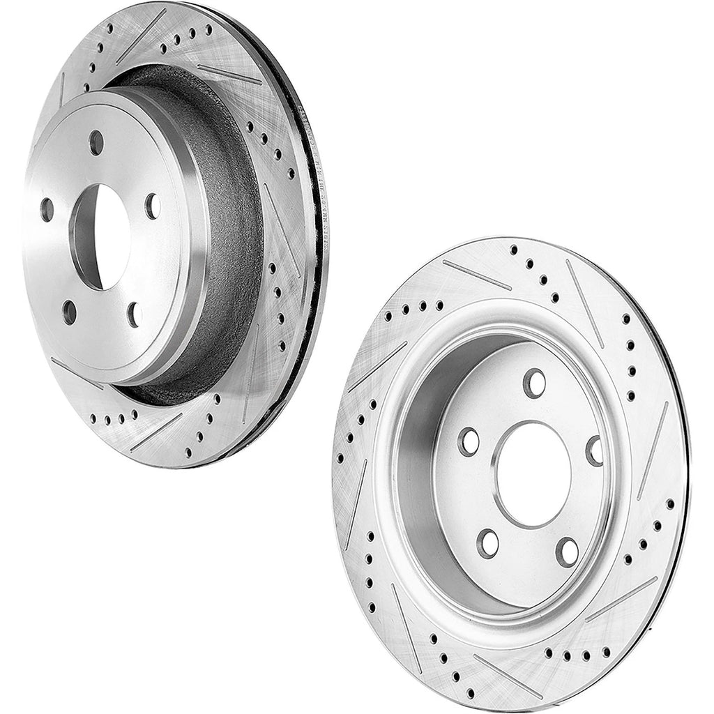 Front Brake Disc Rotors for Ford Mustang (2007–2014)