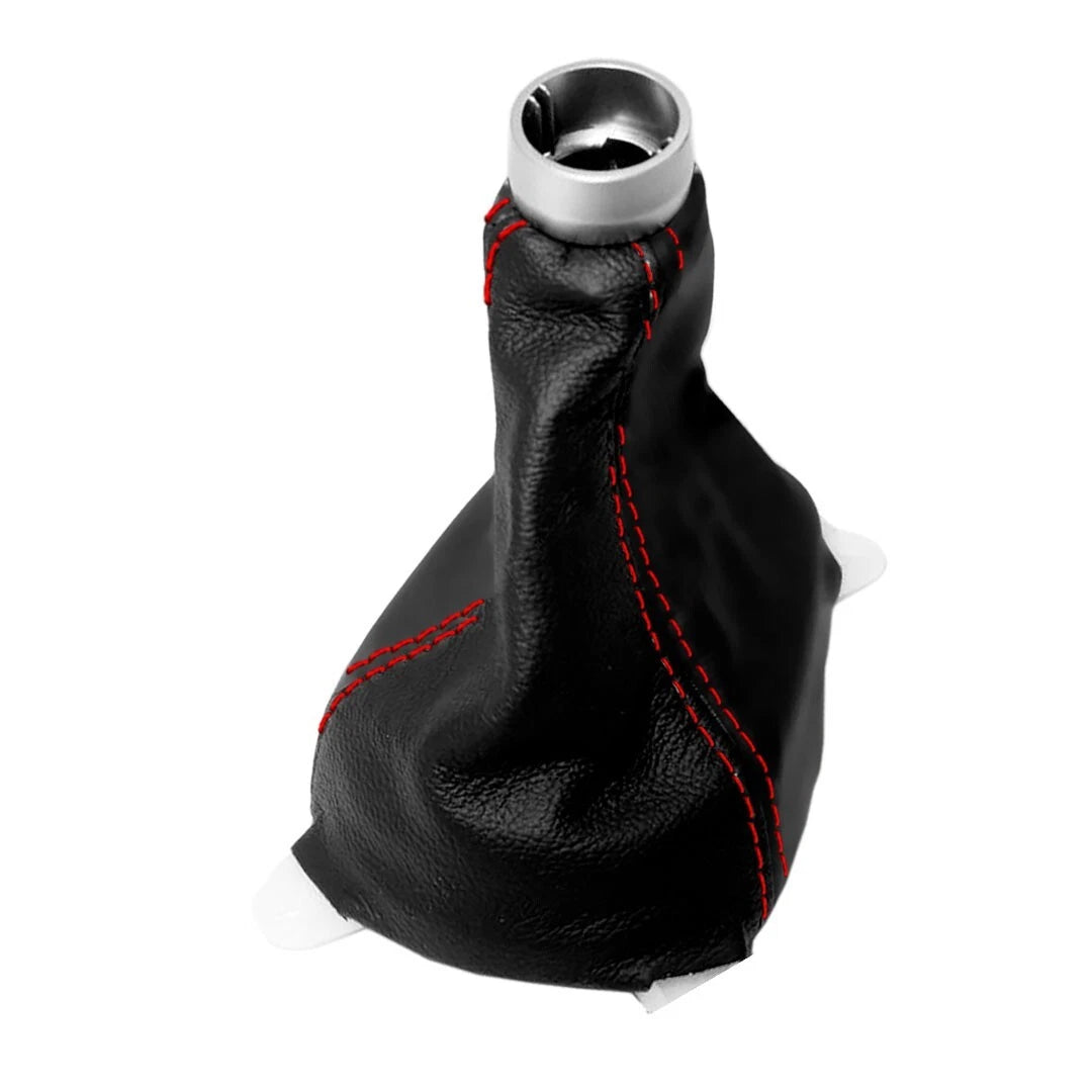 Manual Shift Boot Cover for Honda CR-Z (2010–2014) Red Stitch