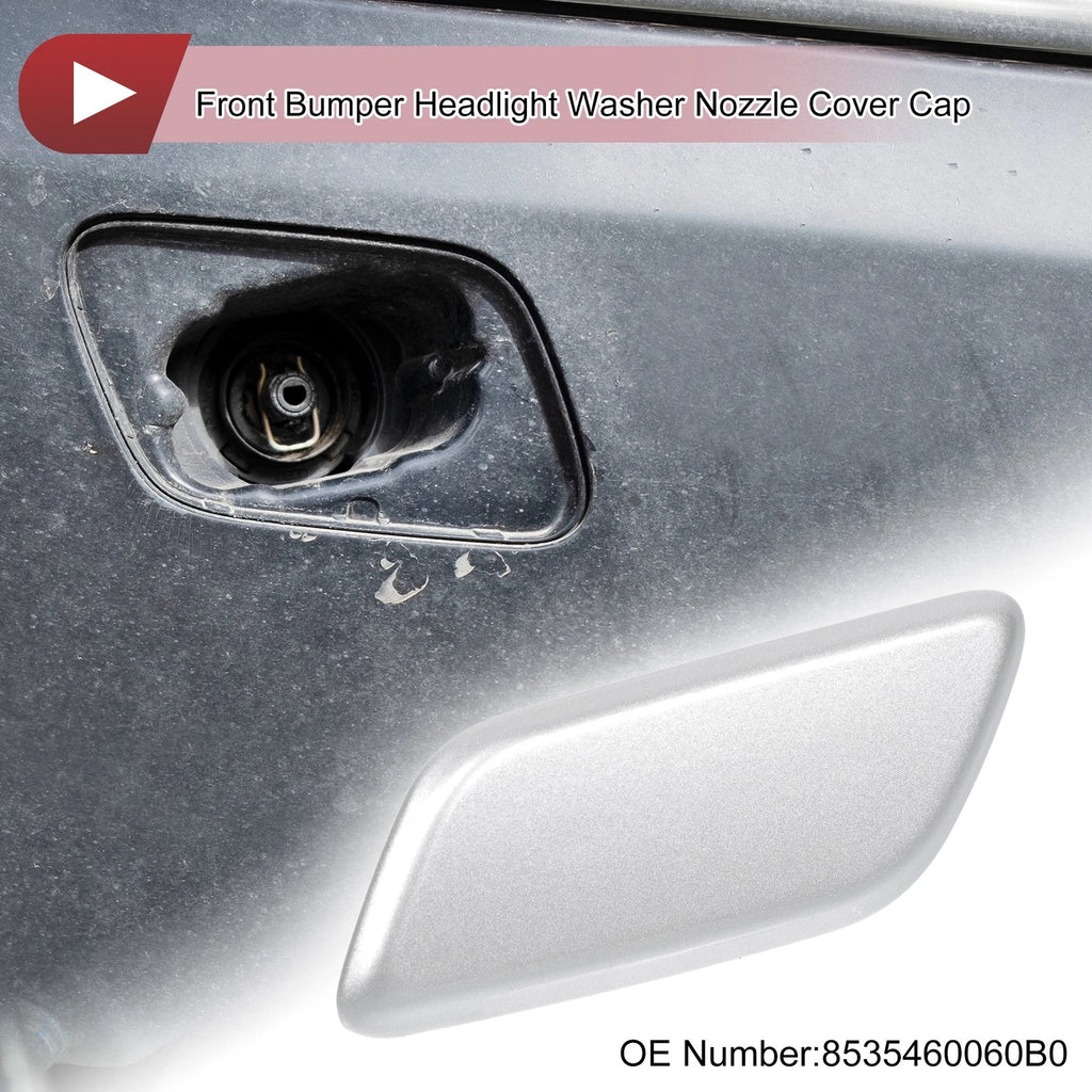Front Left Washer Nozzle Cover Cap for Lexus LX570 (2013–2015) Silver Tone